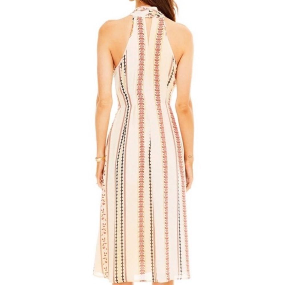 Astr The Label Kristi Halter Midi Dress Cream Small - Picture 4 of 9